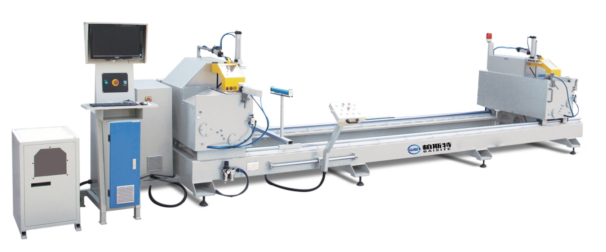 鋁塑型材集成數(shù)控雙角鋸LJZ2FJ-CNC-500x5000